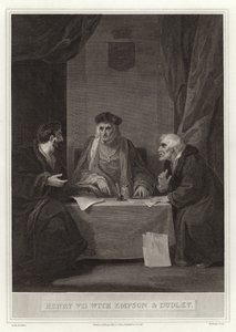 Henry VII Empsonin ja Dudleyn kanssa tekijältä English School