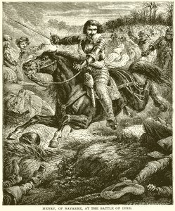 Henry, Navarralainen, Ivryn taistelussa