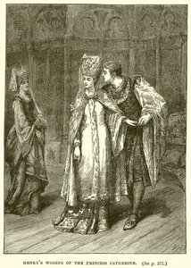 Prinsessa Catherinen Henrys Wooing tekijältä English School