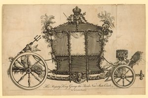 Hänen Majesteettinsa kuningas George III:n uusi osavaltion valmentaja tekijältä English School