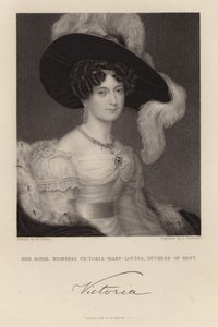 Hänen kuninkaallinen korkeutensa Victoria Mary Louisa tekijältä English School