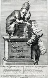 Hänen pyhyytensä ja hänen pääministerinsä, 1729 tekijältä English School