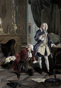 Henault ja Voltaire tekijältä English School