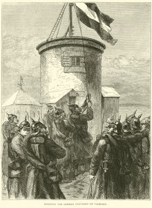 Saksalaisen standardin nostaminen Valerienille, maaliskuu 1871 tekijältä English School