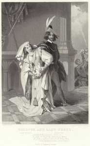 Hotspur ja Lady Percy, kuningas Henry IV, osa I, näytös II, kohtaus III tekijältä English School