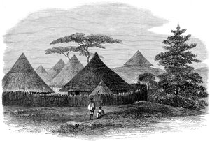 Talo Magdalassa, British Expedition to Abessinia, 1868 tekijältä English School