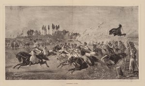 Unkarin kilpaurheilu (kaiverrus) tekijältä English School