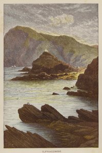 Ilfracombe (värillinen kaiverrus) tekijältä English School