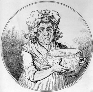 Kuvitus, George Moutard Woodward, kaiverrus Isaak Cruickshank, julkaissut Allen&West, 1796