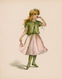 Kuvitus kukkien kielelle (chromolitho) tekijältä English School