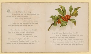 Dora Rossin kuvitus Tidings Of Joy -lehden kuvitukseen (värilitro). tekijältä English School