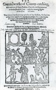 Kuva Conny-catchingin pohjatyöstä, 1592 tekijältä English School