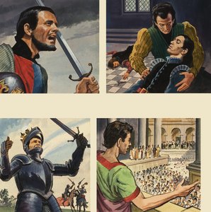 Kuvia Shakespearesta tekijältä English School