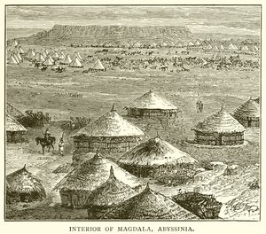 Magdalan sisustus, Abessinia tekijältä English School