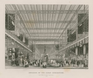 Suuren näyttelyn sisustus, 1851, Ceylon, Malta ja Kanadan departementit tekijältä English School