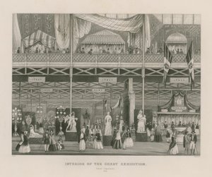 Suuren näyttelyn sisustus, 1851, Italian osasto tekijältä English School