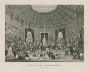 Suuren näyttelyn sisustus, 1851, Zollvereinin osasto tekijältä English School
