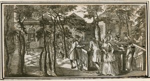 Islington Spa, aiemmin New Tunbridge Wells, 1735 tekijältä English School