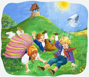 Jack ja Jill nousivat mäkeä ylös tekijältä English School