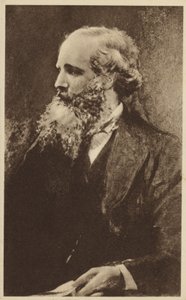 James Clerk Maxwell (1831-1879), skotlantilainen teoreettinen fyysikko (litografia). tekijältä English School