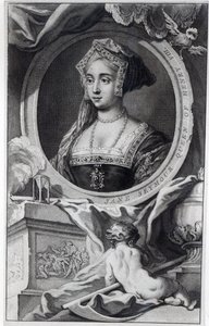 Jane Seymour, kaiverrus Jacobus Houbraken, 1746 tekijältä English School