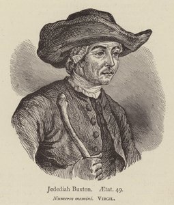 Jedediah Buxton, aetat 49 (kaiverrus) tekijältä English School