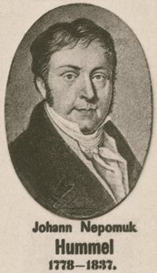 Johann Nepomuk Hummel (syväpaino) tekijältä English School