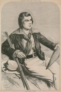 John Banvard, amerikkalainen matkailija (kaiverrus) tekijältä English School
