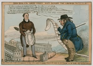 John Bull ja arkkitehti wot rakentaa kaaria jne tekijältä English School
