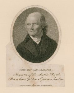 John Duncan, Skotlannin kirkon ministeri, Peter Street, Golden Square, Lontoo tekijältä English School