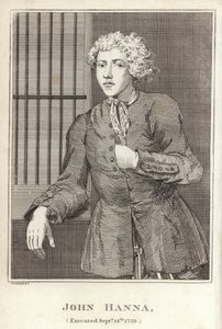 John Hanna, teloitettu 14. syyskuuta 1739 tekijältä English School