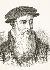 John Knox, William Hickman Smith Aubreyn (1858-1916) teoksesta The National and Domestic History of England, julkaistu Lontoossa, noin 1890 tekijältä English School