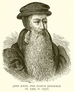 John Knox, skotlantilainen uskonpuhdistaja (s. 1505, k. 1572) tekijältä English School