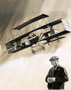 John Moore-Brabazon, ensimmäinen englantilainen, joka lensi Englannissa. tekijältä English School