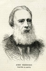 John Oxenford (1812-77) kuvitus Graphic 1877:stä tekijältä English School