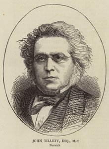 John Tillett, Esquire, kansanedustaja (kaiverrus) tekijältä English School