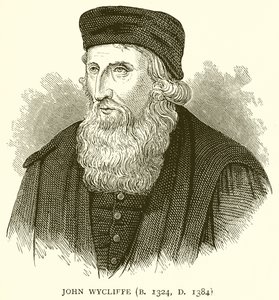 John Wycliffe (s. 1324, k. 1384) tekijältä English School