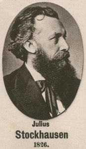 Julius Stockhausen (syväpaino) tekijältä English School