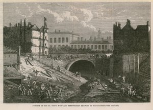 St Johns Woodin ja Metropolitan Railwaysin risteys tekijältä English School