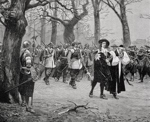 Kuningas Kaarle I (1600-49) matkalla teloitukseensa tekijältä English School