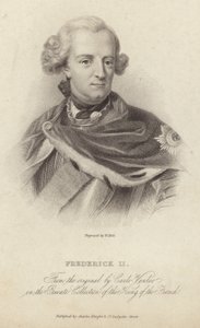 Preussin kuningas Frederick II tekijältä English School