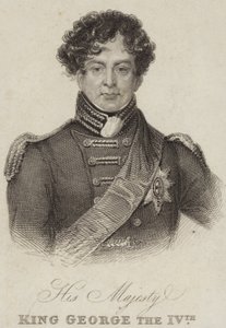 Ison-Britannian ja Irlannin kuningas George IV tekijältä English School