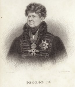 Ison-Britannian ja Irlannin kuningas George IV tekijältä English School