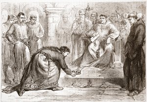 King John and the Popes Legate, kuvitus James Aitken Wylien (1808-1890) teoksesta The History of Protestantism, pub. 1878 tekijältä English School