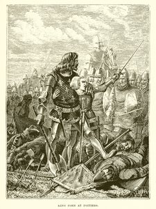 Kuningas Johannes Poitiersissa