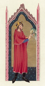 King Stephen (värillinen kaiverrus) tekijältä English School