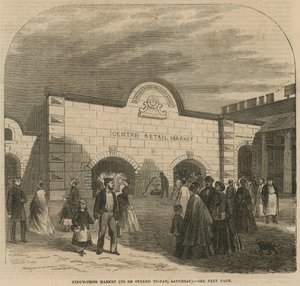 Kings Cross Market, avataan lauantaina 8. elokuuta 1868 tekijältä English School