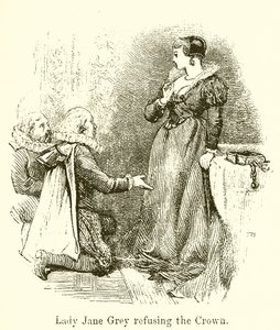 Lady Jane Gray kieltäytyy kruunusta tekijältä English School