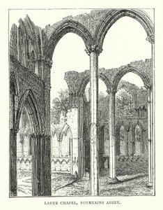 Ladye Chapel, Fountains Abbey (kaiverrus) (kaiverrus) tekijältä English School