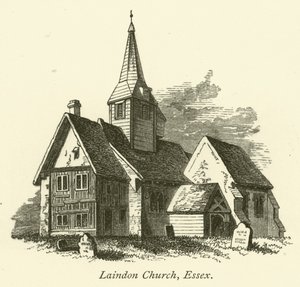 Laindonin kirkko, Essex (kaiverrus) tekijältä English School